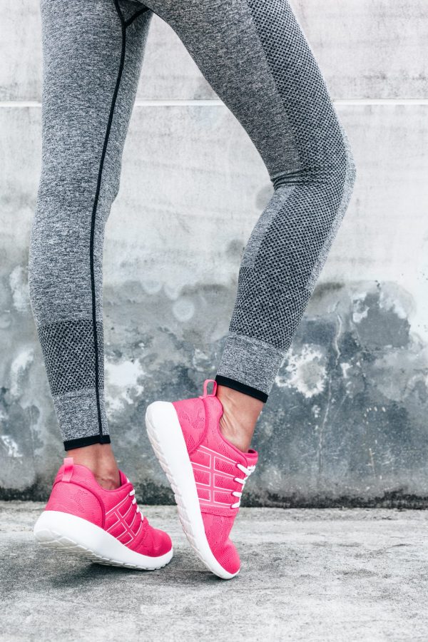 pink work out shoes